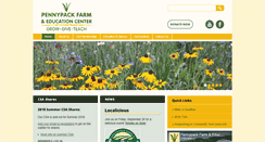 Desktop Screenshot of pennypackfarm.org